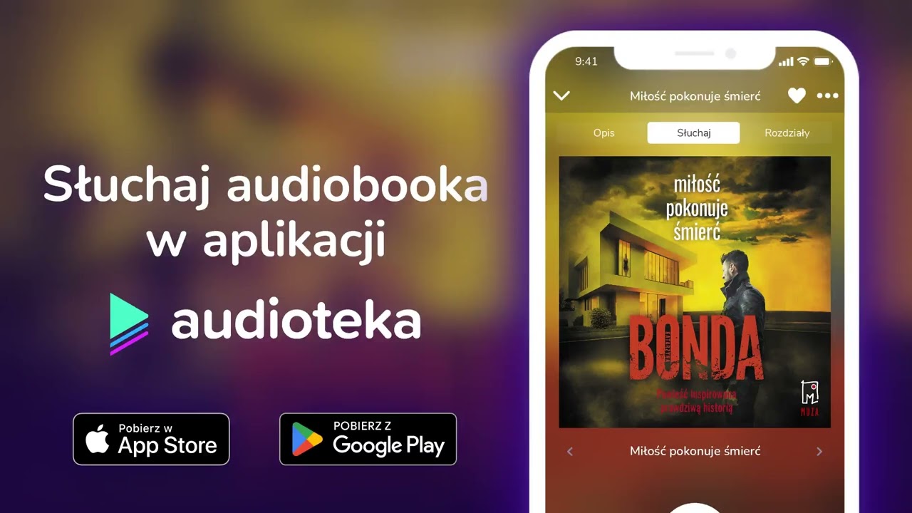Miłość pokonuje śmierć - audiobook |  Katarzyna Bonda (czyta Adam Bauman)
