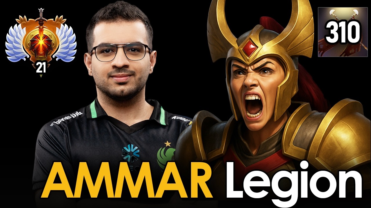 Ammar Rank 23 Immortal Full Match Replay Shows Elite Offlane Gameplay in Patch 7.41d