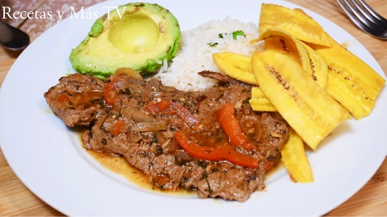Rico Bistec Borracho con una Salsa S&uacute;per Sabrosa