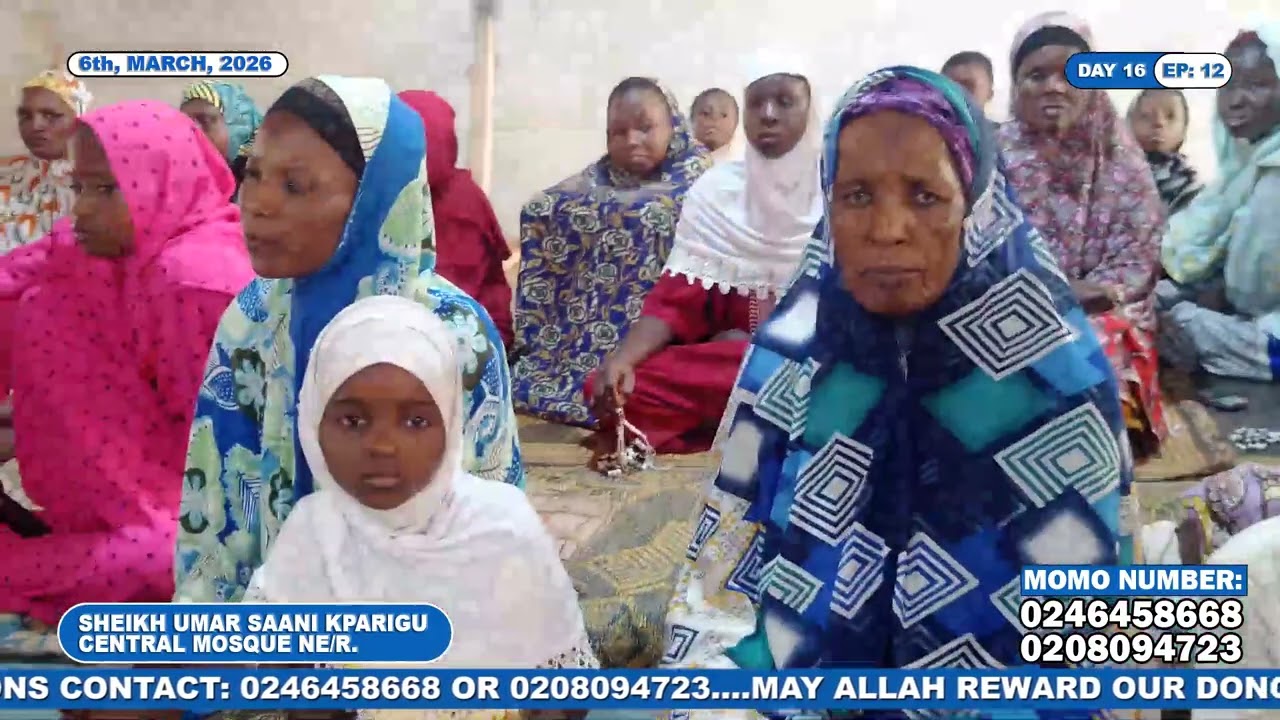 CMYA 2026 TAFSEER BROADCAST ON NTV; SHK. UMAR SAANI KPARIGU CENTRAL MOSQUE, EP12