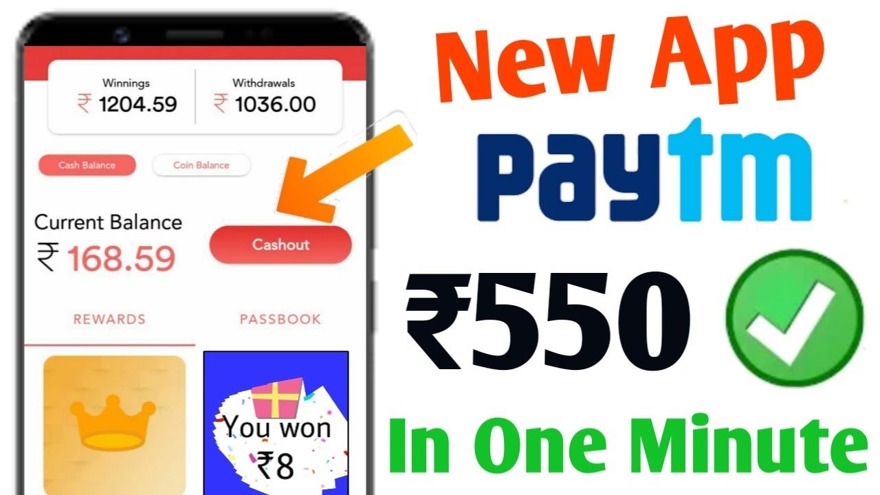 New Self Earning App 2019 || ₹550+₹550 Paytm Cash Unlimited Time || New Paytm Earning App 2019