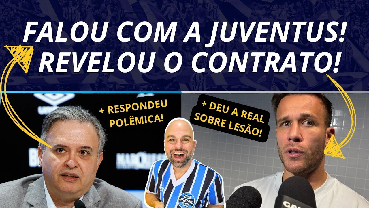 RESPONDEU AS POL&Ecirc;MICAS! | JUVENTUS E GR&Ecirc;MIO SABEM!  | CONTRATO!  | A LES&Atilde;O DE ARTHUR?