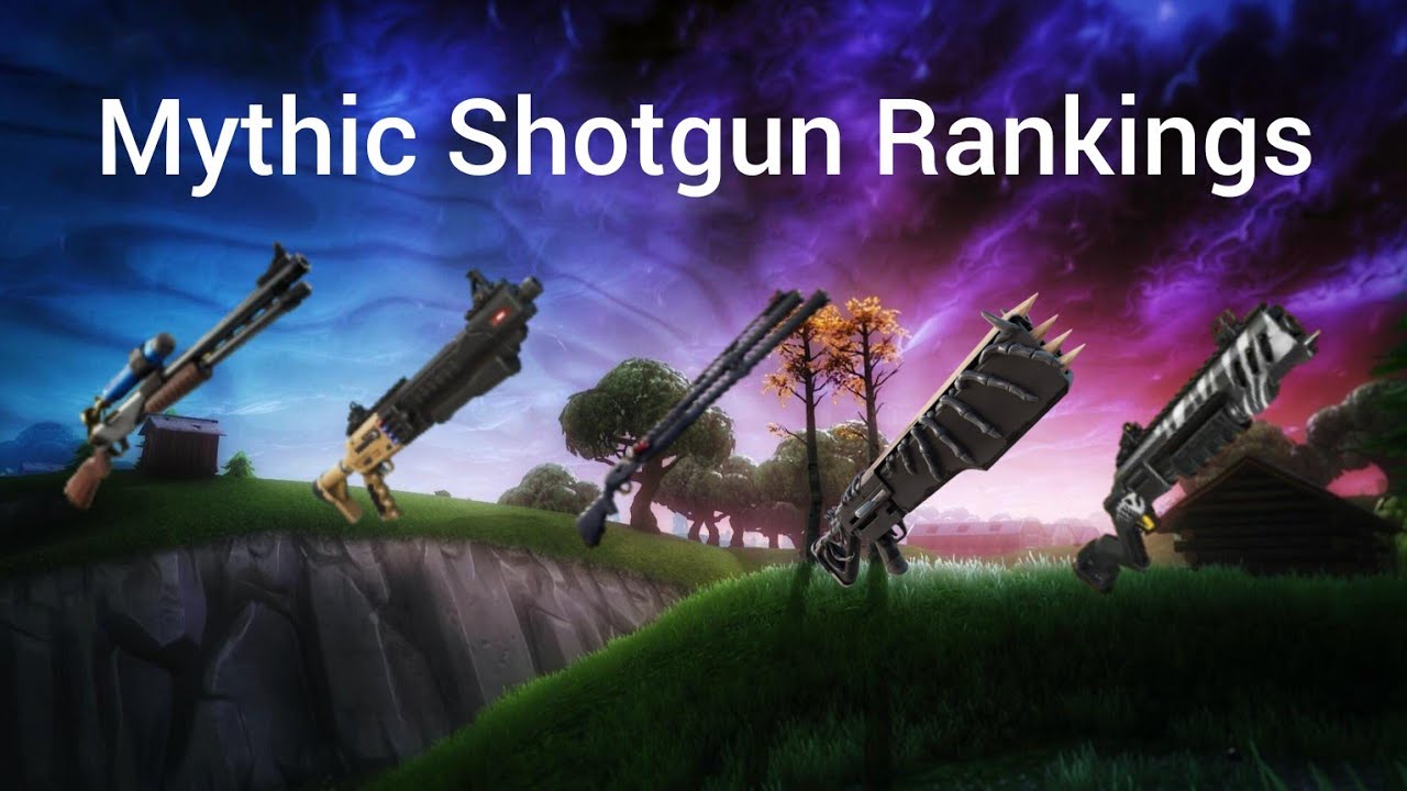 Ranking Every Mythic Shotgun In Fortnite!!!
