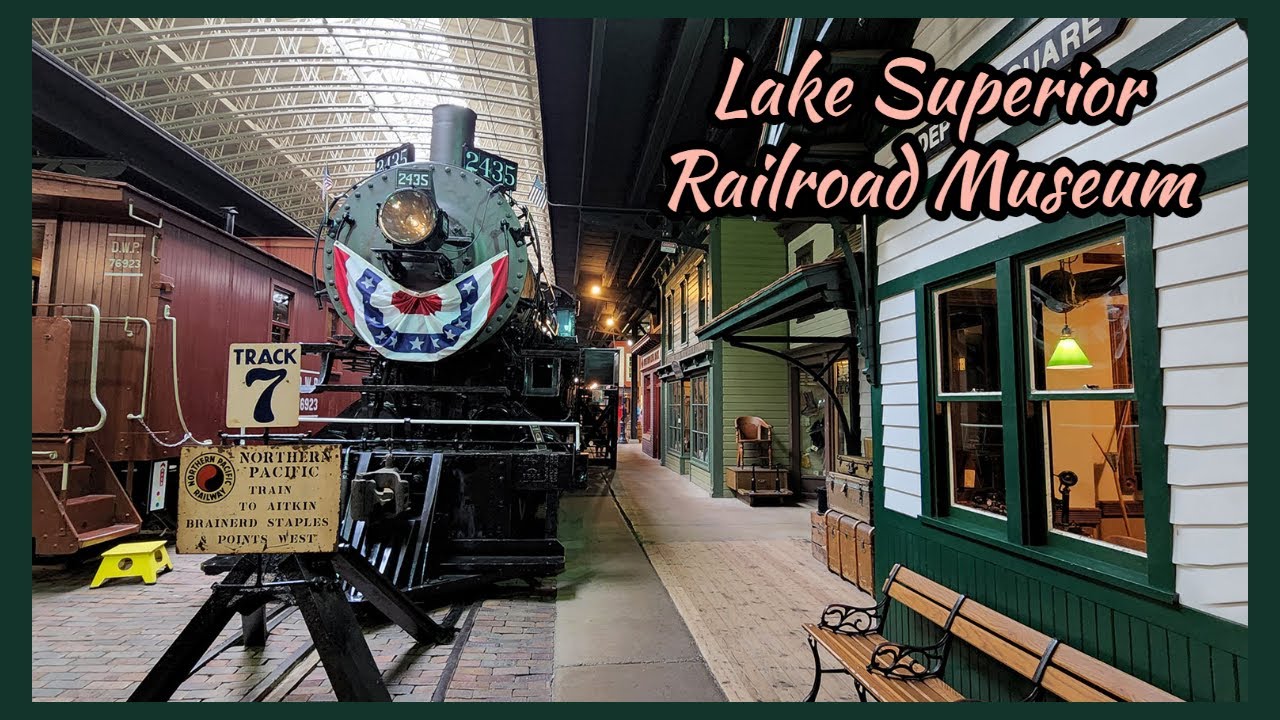Things to do in Duluth, Minnesota | Ep 12 | Lake Superior Railroad Museum