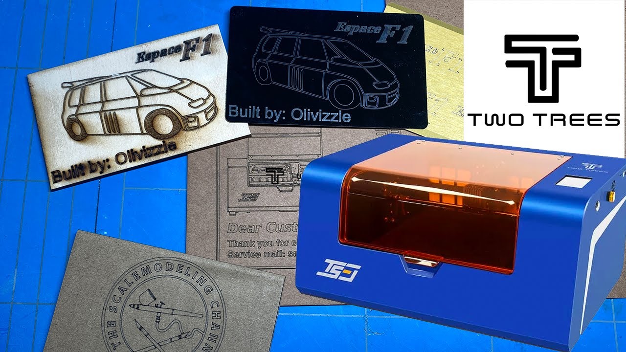TwoTrees TS3 Enclosed 10w Diode Laser Engraver Review, Making Custom Plaques & Masking Templates!