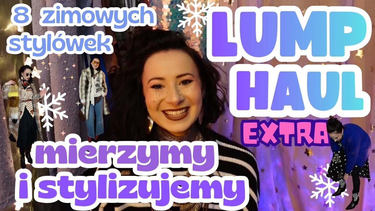 HAUL LUMPEKSOWY extra! MIERZYMY I STYLIZUJEMY swetrowe perełki / zimowe stylizacje bez nudy! :D