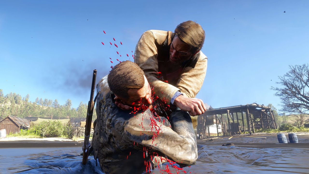 1 Hour Of Brutal Hand-to-Hand Combat | Red Dead Redemption 2