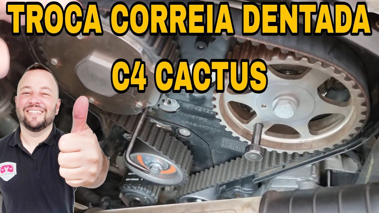 Troca Correia Dentada do C4 Cactus e Muito Mais...