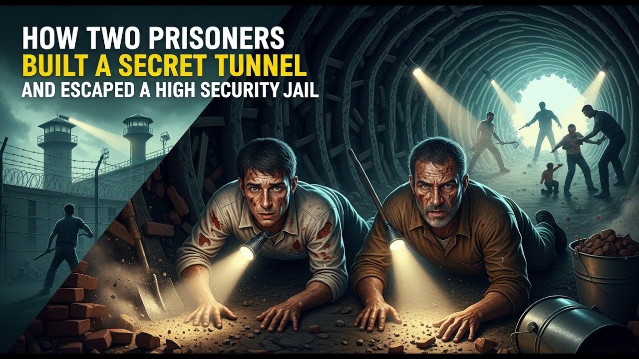 How Two Prisoners Built a Secret Tunnel and Escaped a High Security Jail