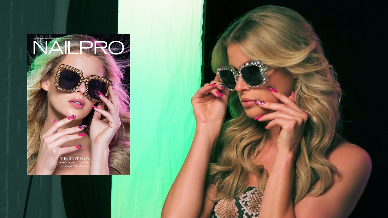 NAILPRO's Creating the June 2019 Cover with Gelish