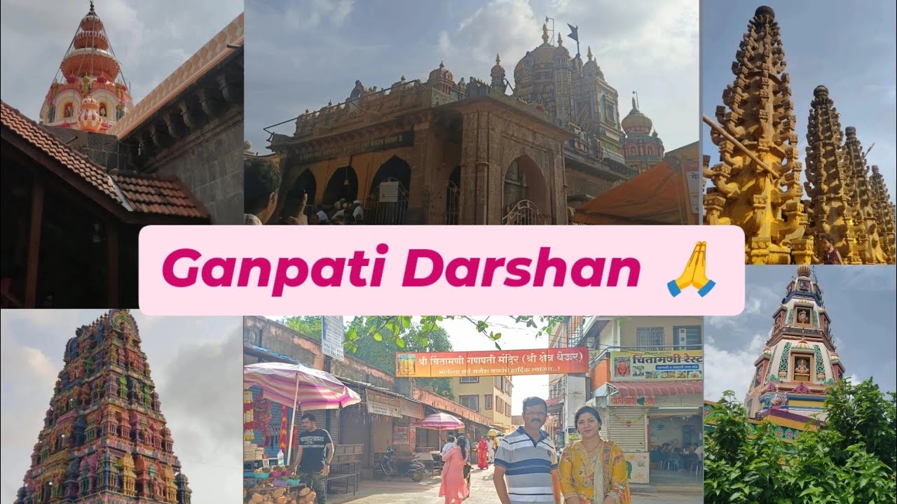VLOG 5:Ashtavinayak Vlog I Marathi | Siddhivinayak & Mayureshwar Bappa | Jejuri I Prati balaji |