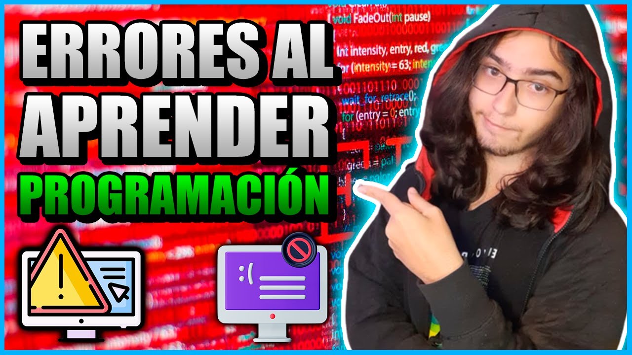 ⚠️NO COMETAS ESTOS ERRORES AL APRENDER PROGRAMACIÓN⚠️| 7 errores  comunes al aprender a programar.