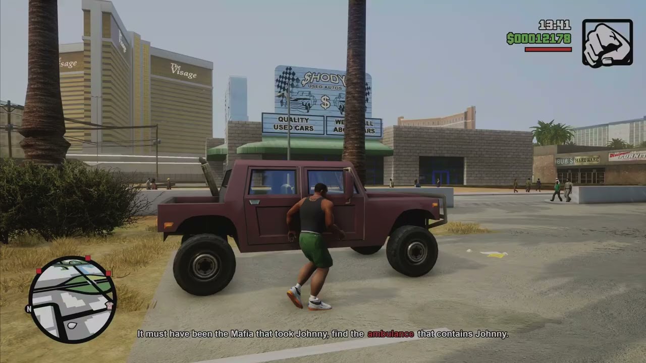Gta San Andreas Definitive Edition - Intensive care - Mission - PS5