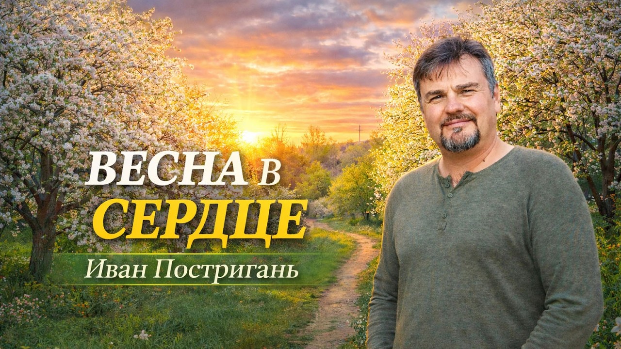 ВЕСНА В СЕРДЦЕ — Христианская песня о переменах к лучшему | Иван Постригань