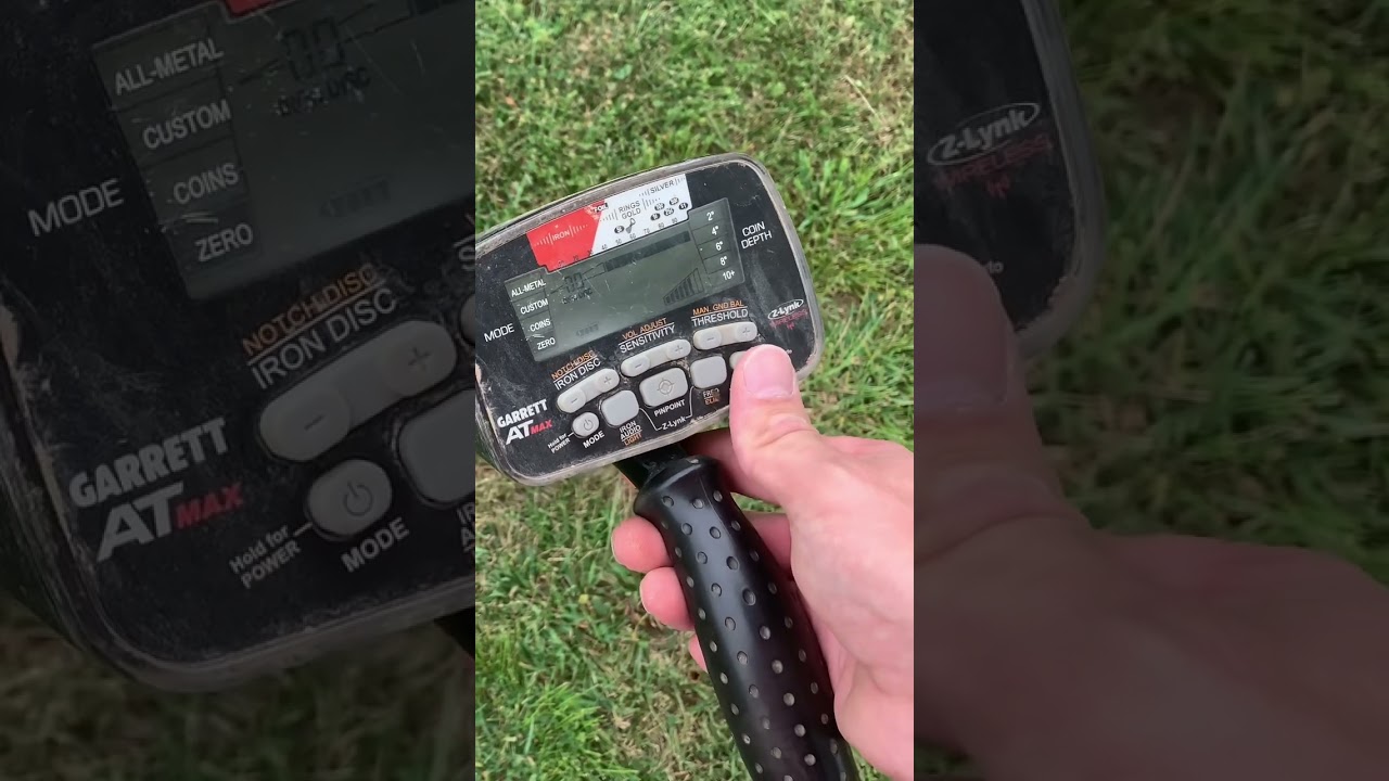 HOW TO GROUND BALANCE YOUR GARRETT ATMAX METAL DETECTOR 🧐 #shorts #metaldetecting #tutorial