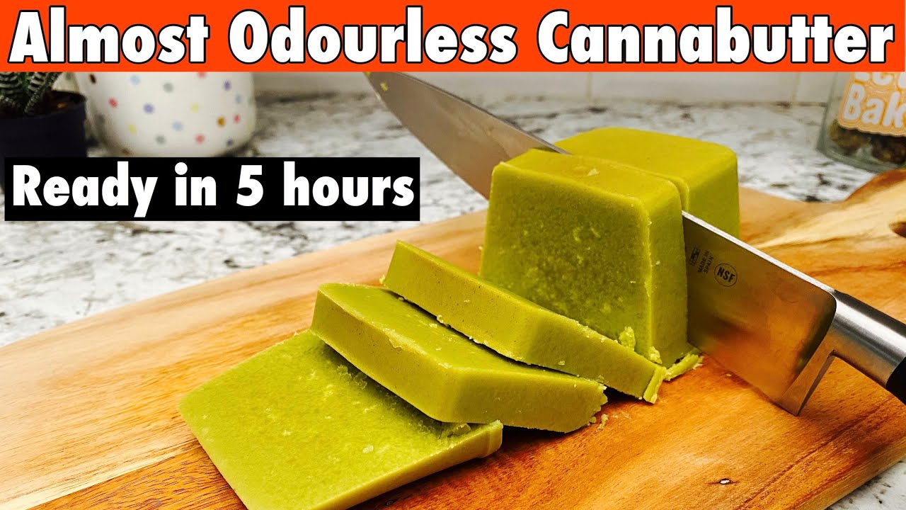 Easy Almost Odourless Cannabutter Recipe | Ready To Use In 5 Hours