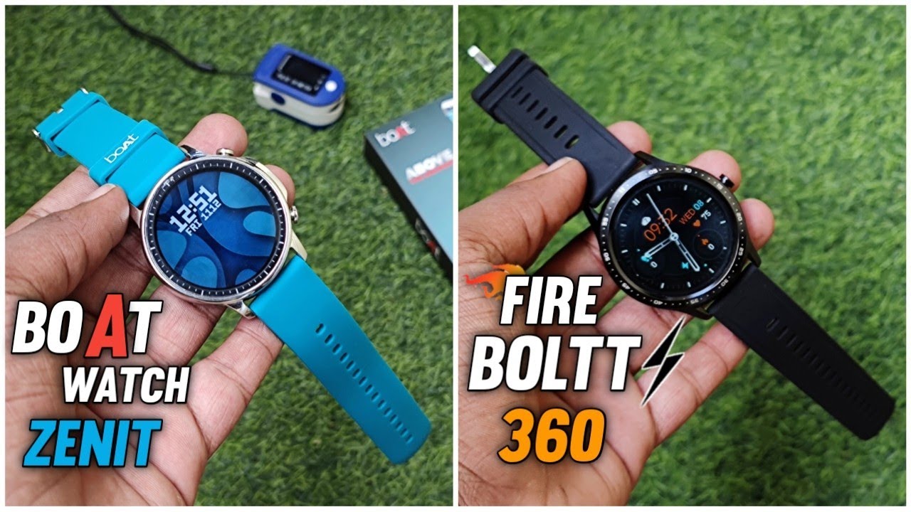 Boat Watch Zenit Vs Fire Boltt 360 Detailed Comparison||Best Smartwatch Under 3000