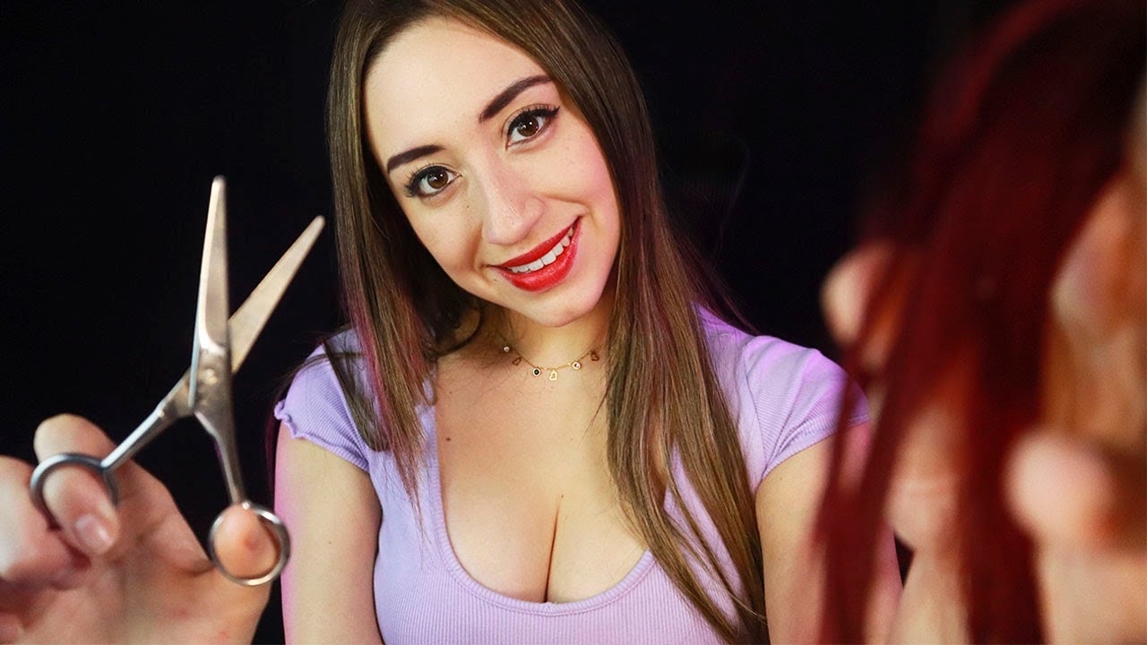 ESTE CORTE DE PELO te hará DORMIR en SEGUNDOS ✂️ SHAMPOO Y MUCHA ATENCION PERSONAL ASMR Roleplay 💖