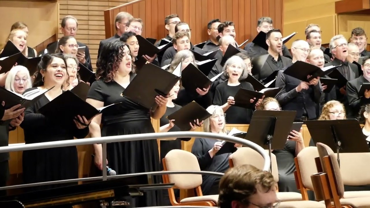 Peninsula Cantare sings Light of a Clear Blue Morning (arr. Mac Huff)