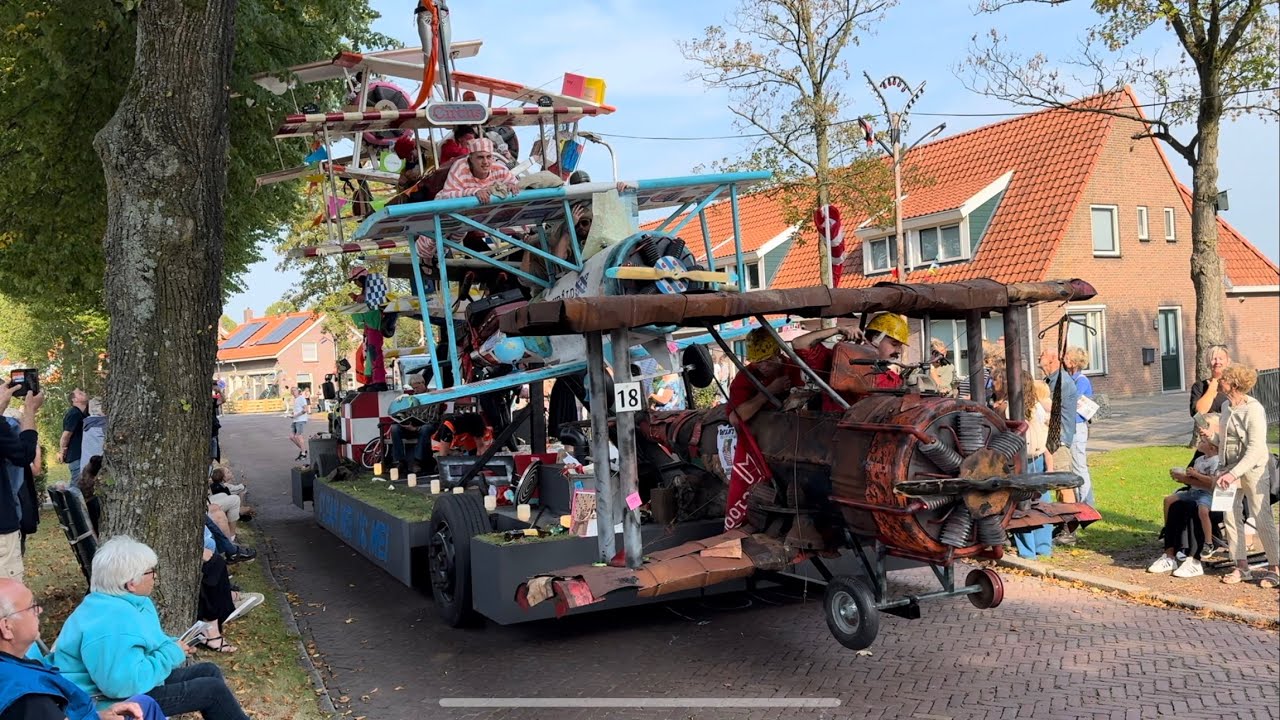 Allegorische optocht Sint Nicolaasga 2024 (s’ochtends )