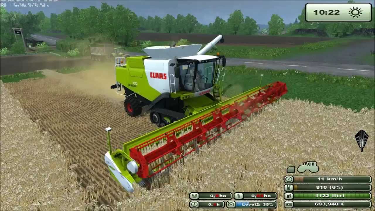 Farming simulator 2013 Claas lexion 770 terratrac