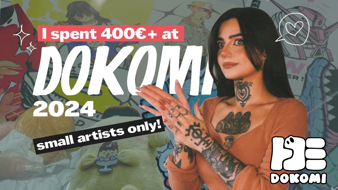 400€ later: Did I buy the entire artist alley at DoKoMi 2024? | Massive Haul