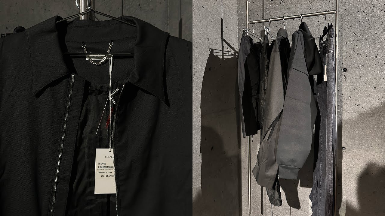 summer pickups (rick owens, cdg, cmmawear) + shopping at ssense