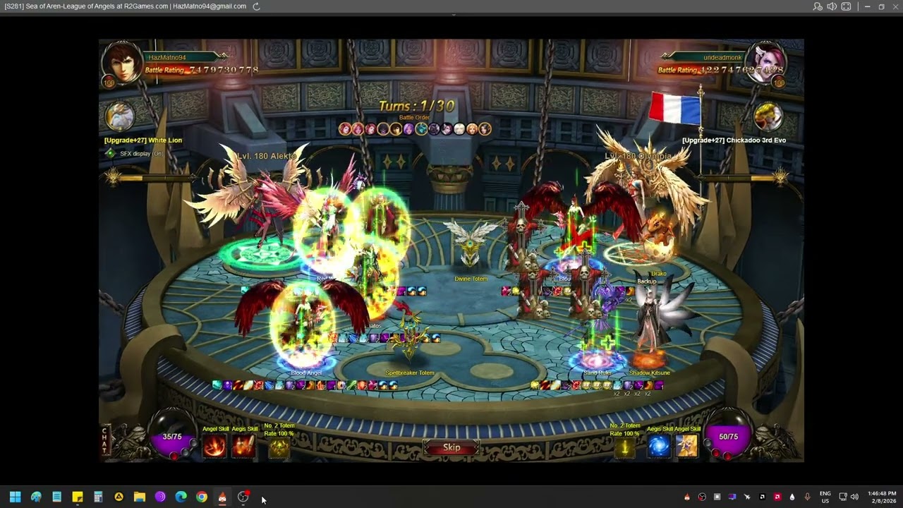 League Of Angels 2026  BR isn't everything Part 29 (7.5B vs 422B)