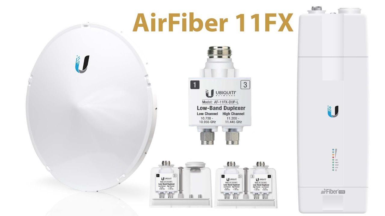 AirFiber 11FX, распаковка, сборка. How to setup AirFiber11.