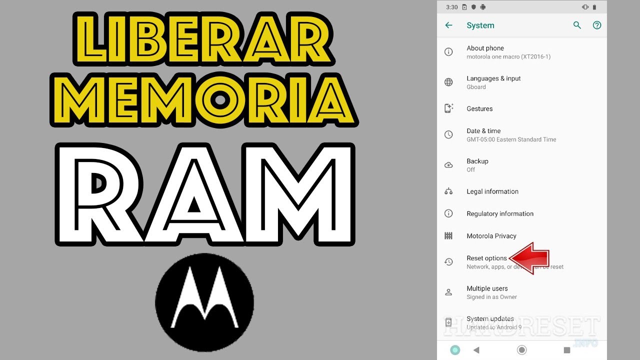 Liberar MEMORIA RAM para Siempre en Teléfonos de Gama Media Motorola 2022 Acelerar Sin Aplicaciones