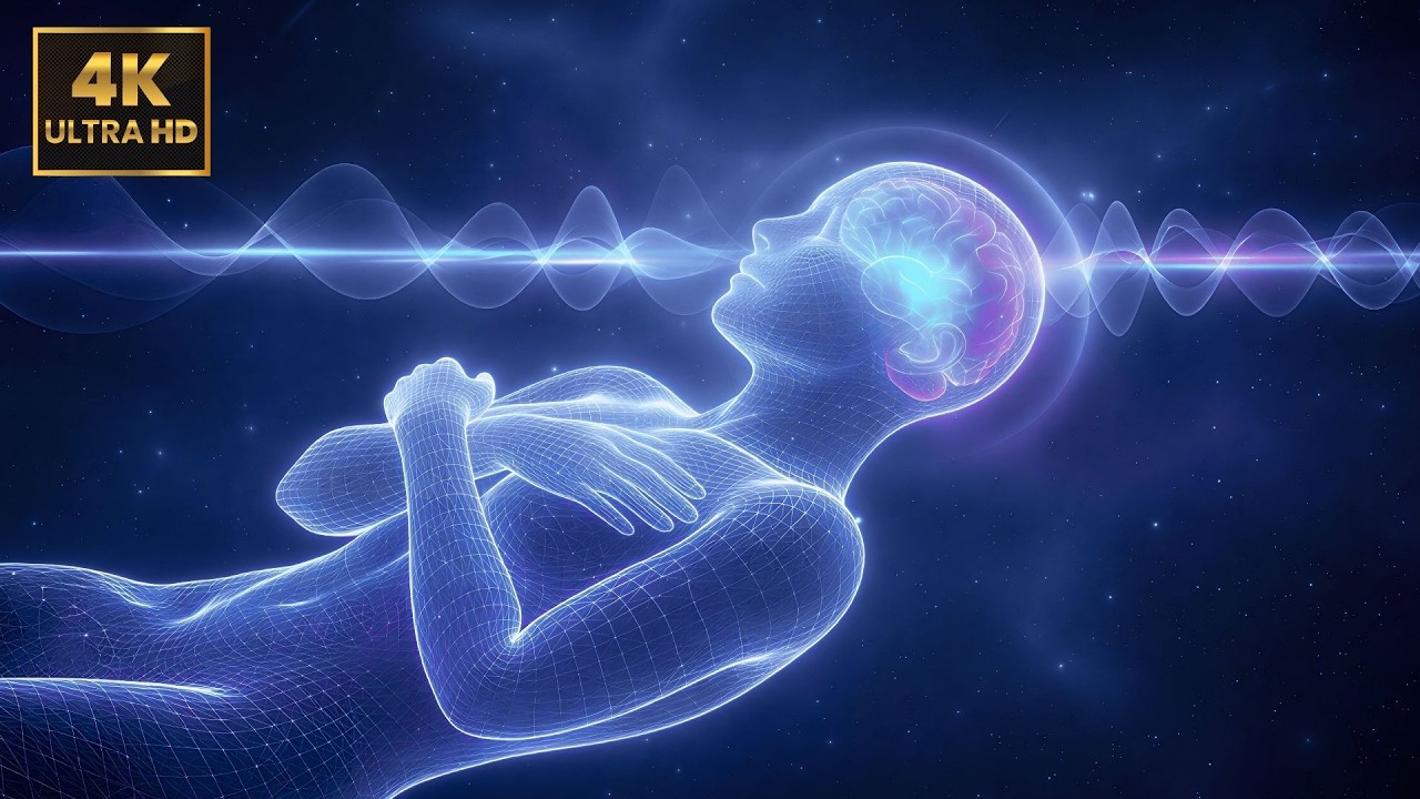 Deep Sleep Music | 528hz Whole Body Healing Frequency, Melatonin Release, Stop Overthinking