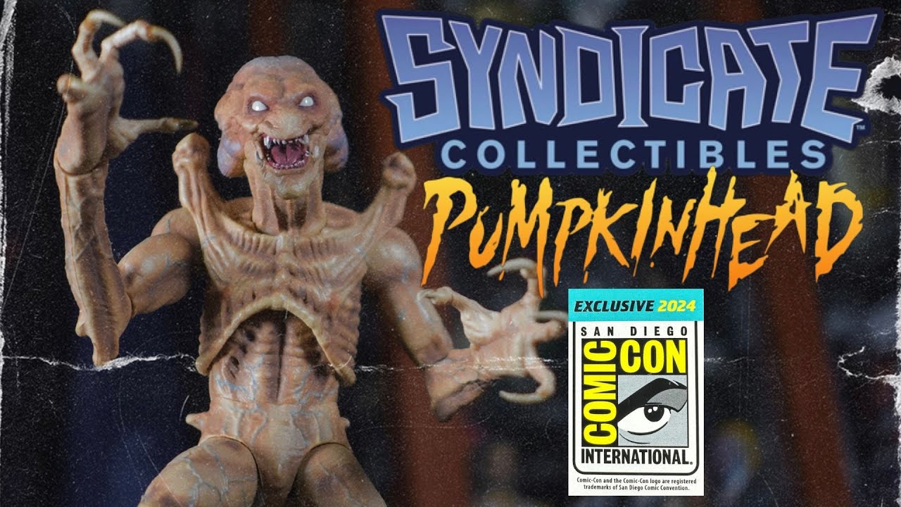 1:12 SCALE PUMPKINHEAD SYNDICATE COLLECTIBLES SDCC 2024 EXCLUSIVE ACTION FIGURE