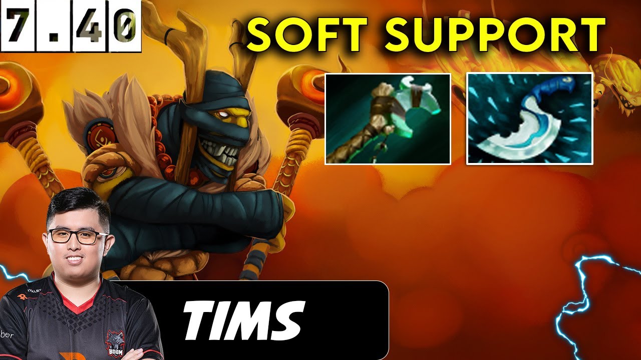 Tims Shadow Shaman Soft Support - Dota 2 Patch 7.40 Pro Pub Full Gameplay
