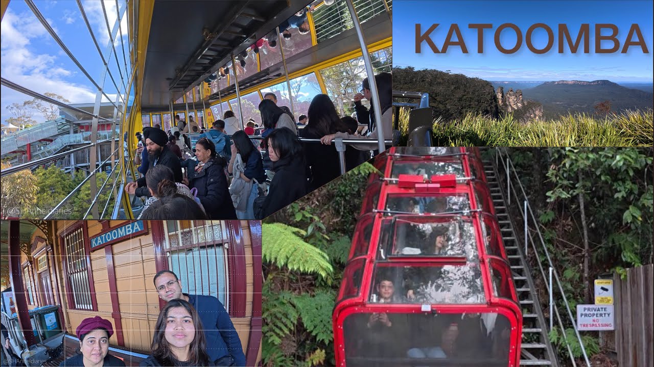 🇦🇺 Katoomba | Blue Mountain | Three Sisters | Echo Point | Scenic World in Sydney Australia 