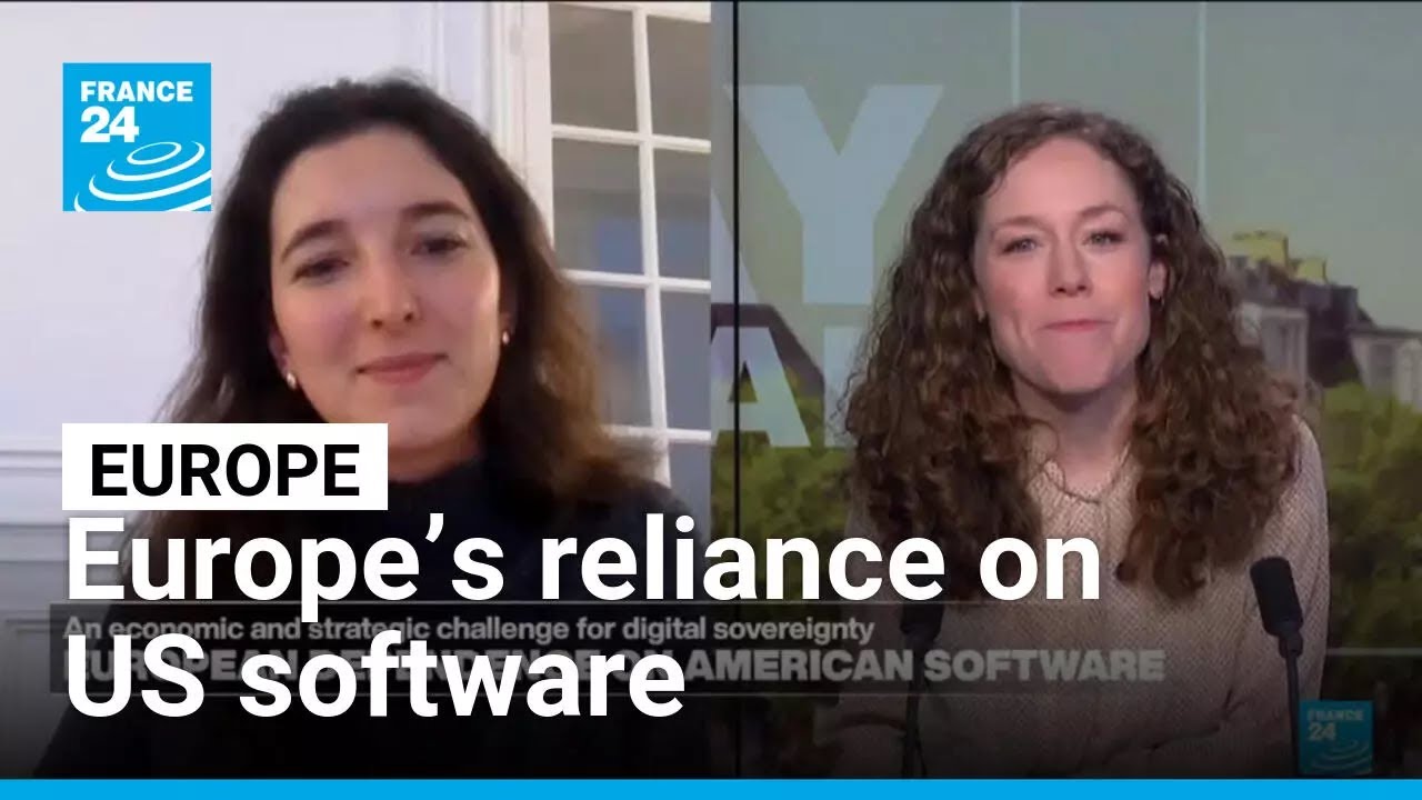European reliance on US software: A digital sovereignty challenge • FRANCE 24 English
