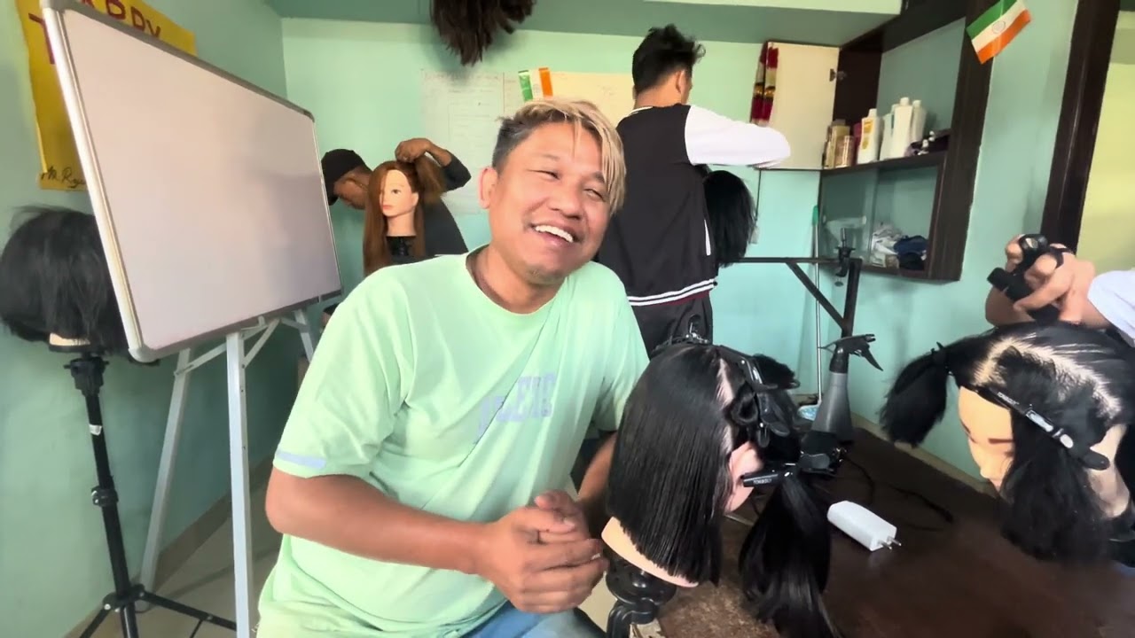 Hairdressing course in Bangalore 💇&zwj;♀️|| course in very low price||Basic to Advance🔥