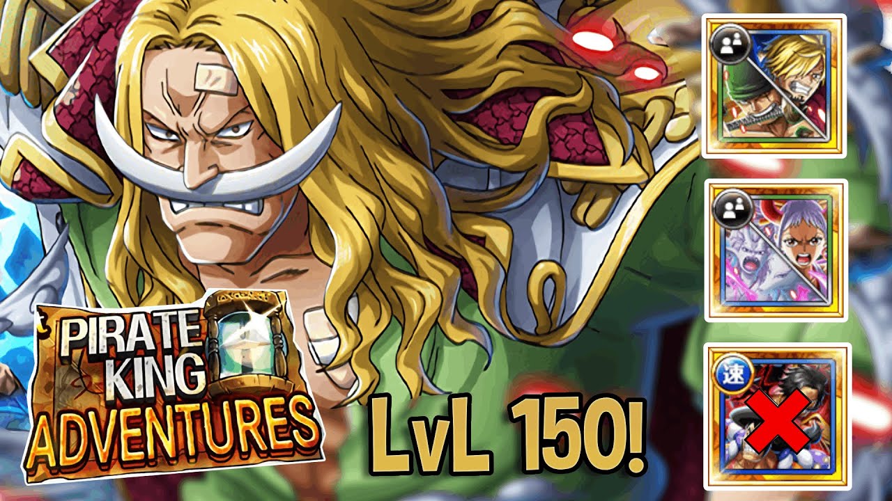NO RODEN?! USE 6+ ROGER! LvL 150 PKA Whitebeard! [OPTC | トレクル]