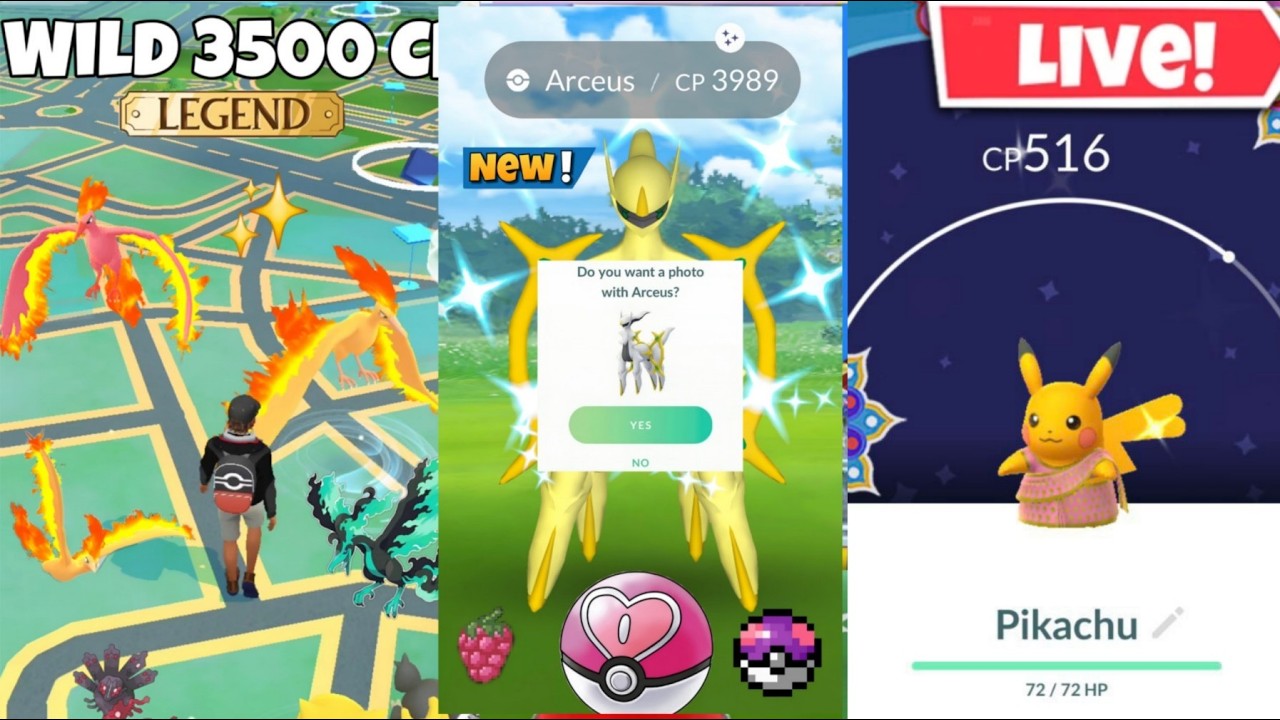 Hunting✨️Shiny Wild Galraian Birds & Pikachu Raid in Pokemon Go