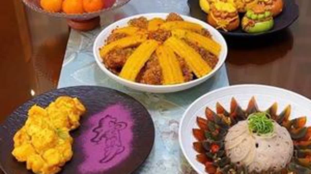 今年的年夜饭菜系来喽！人间烟火，家宴至暖！我们一起迎接新年的好运吧！#年夜饭要有仪式感 #我的厨房日记