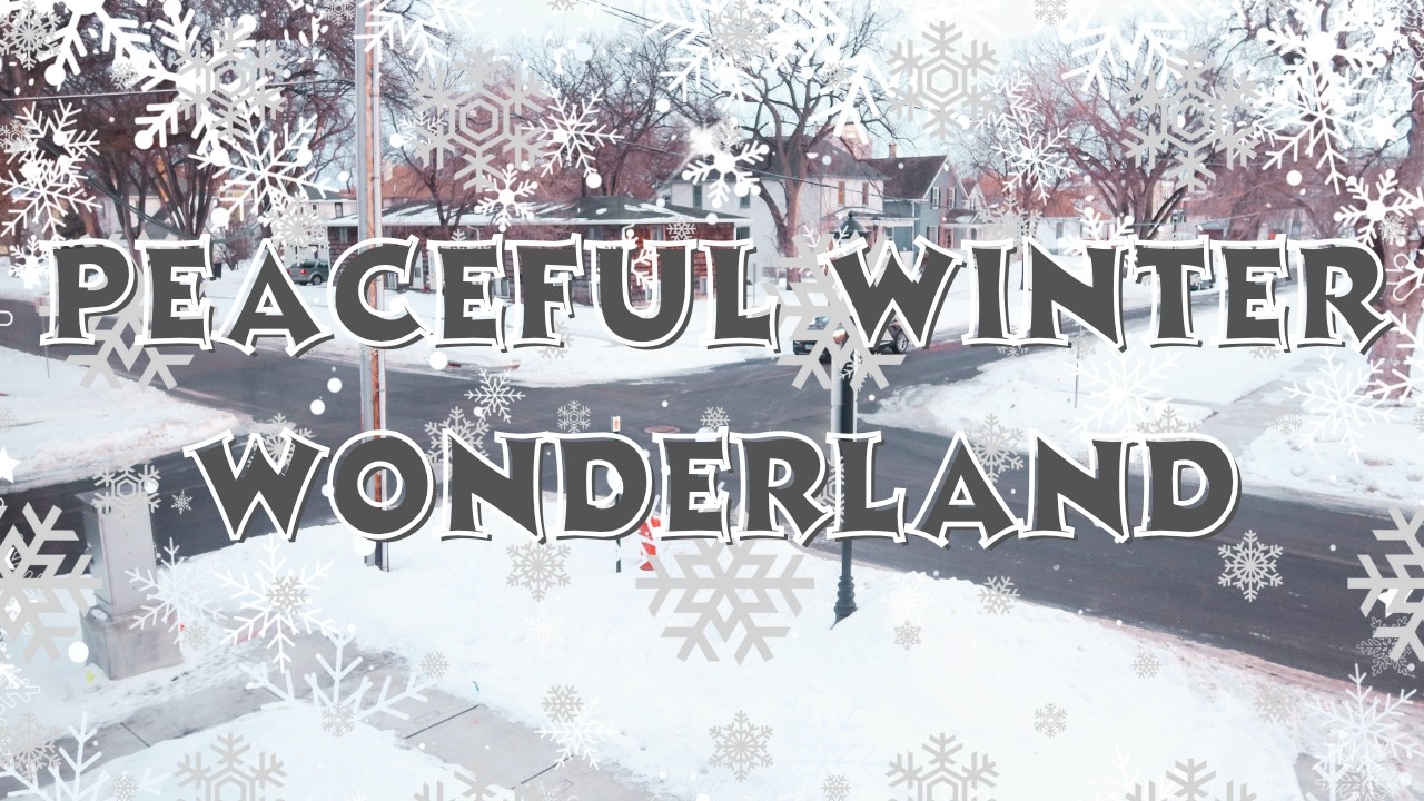 ❄️ Peaceful Winter Wonderland: 4K Snowy Landscapes of North Dakota