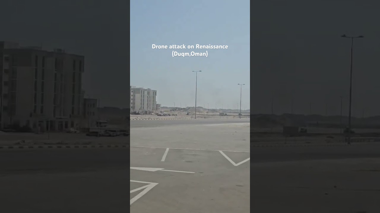 Drone attack near my house #shortvideo #war #oman #droneattack #tension #middleeast