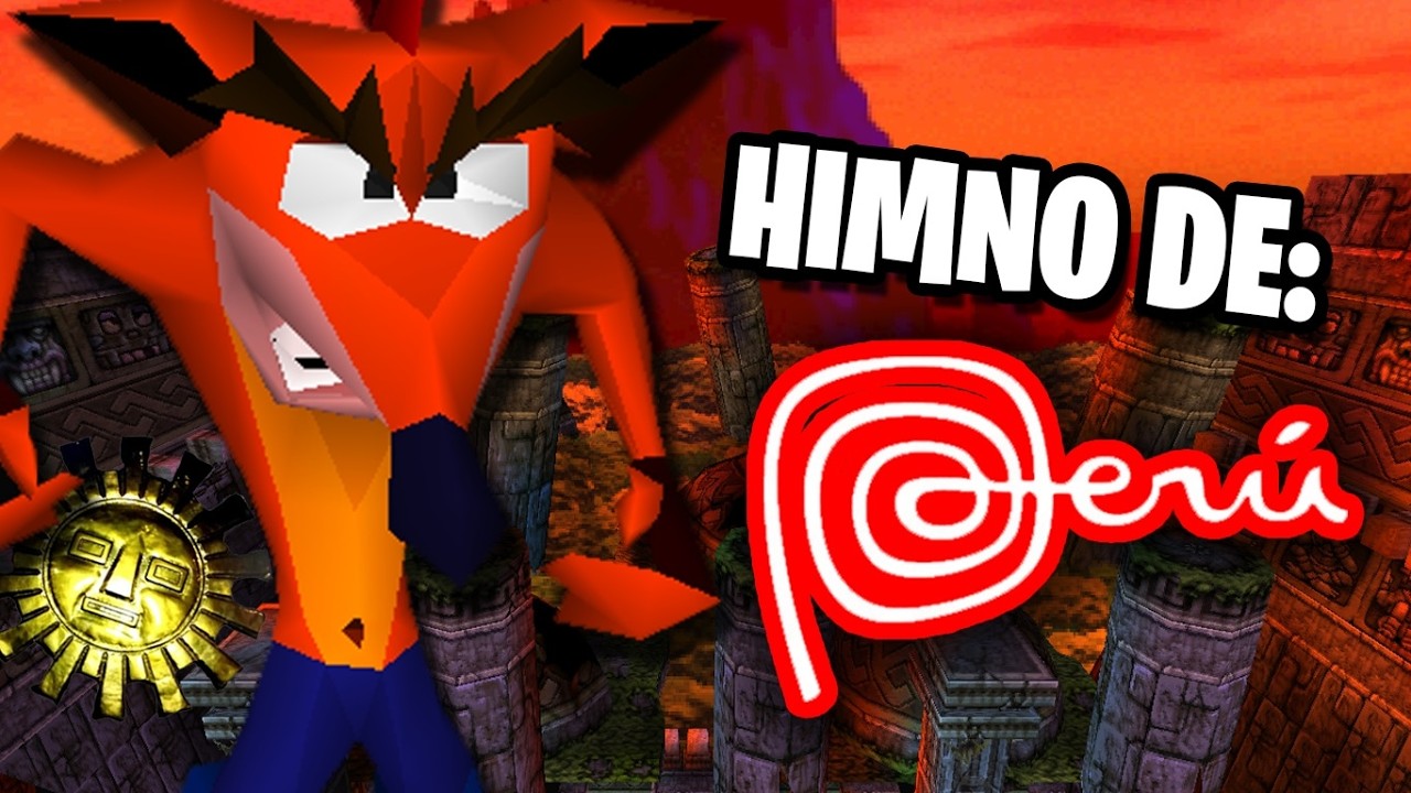 🇵🇪Himno Nacional de Perú Crash Bandicoot Remix | PS1 Soundfont Custom Music