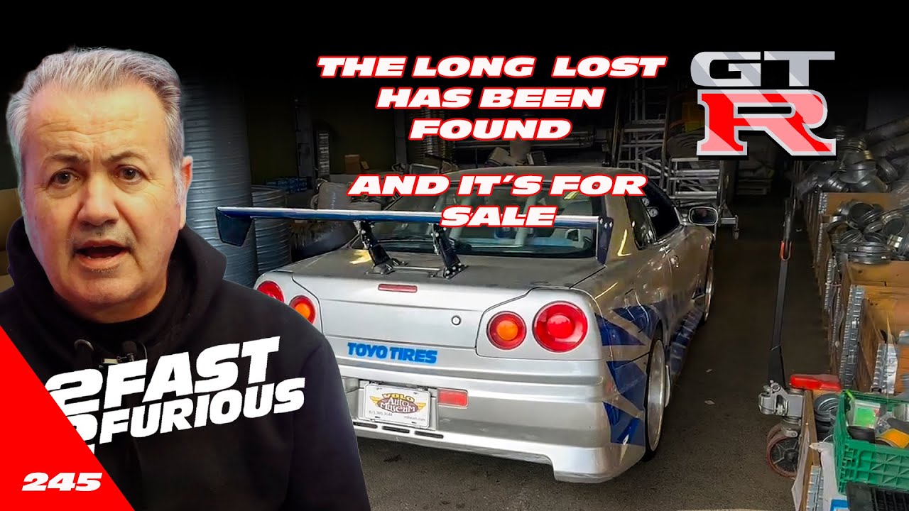 BRIAN'S' GTR  FROM 2FAST 2FURIOUS  HAS BEEN FOUND AND IT'S FOR SALE .