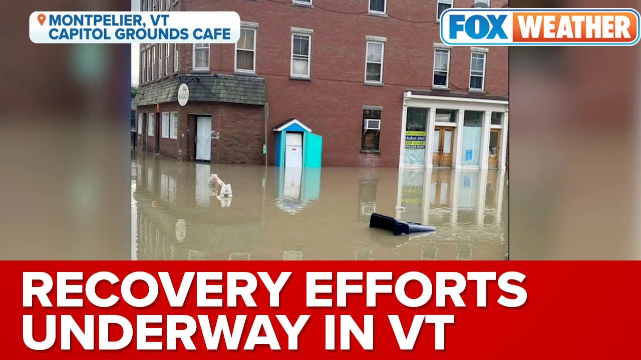 Second Most Devastating Flood To Hit Montpelier, VT, Shuts Down Businesses