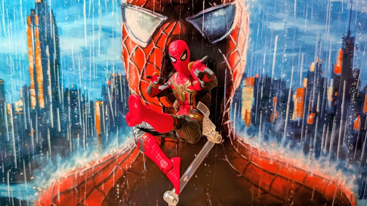 Spider Man Integrated Suit Figure Review!!!