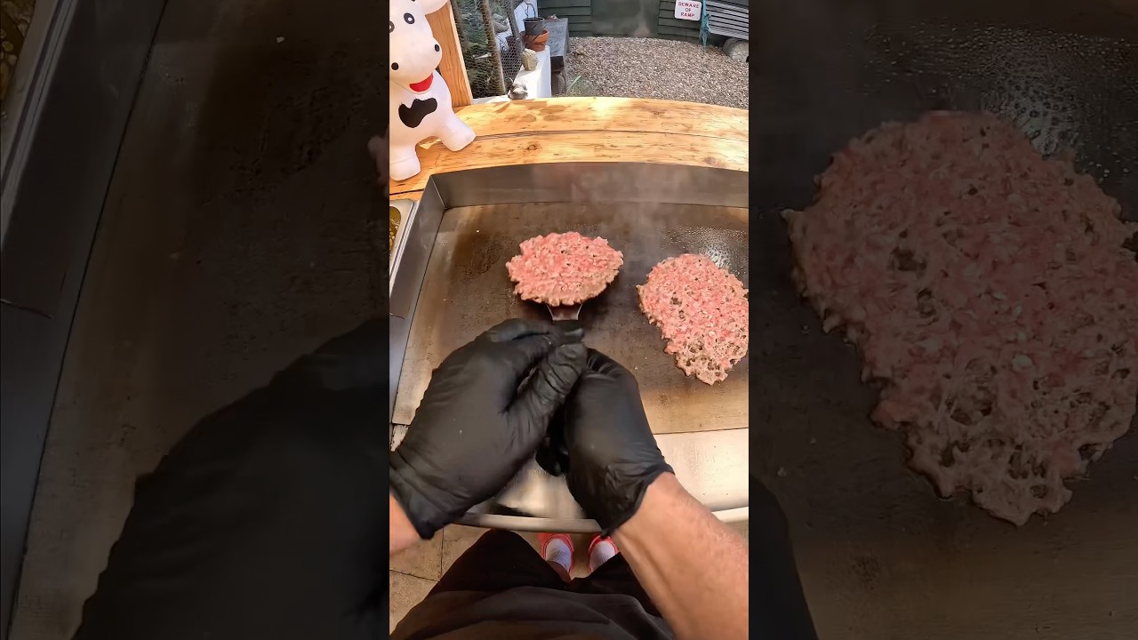Takeaway burger & fries for Billy