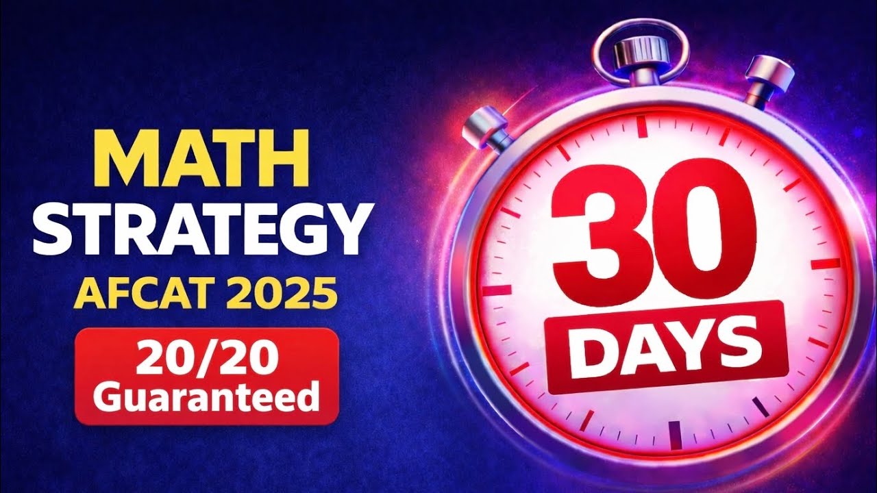 Clear AFCAT 2025 IN 1 MONTH With This STRATEGY #afcatstrategy