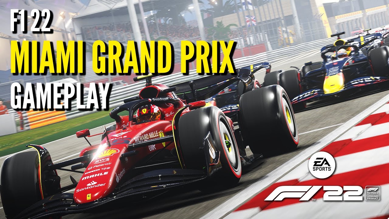 F1 22 Miami Grand Prix gameplay  PC 4K Ray Tracing