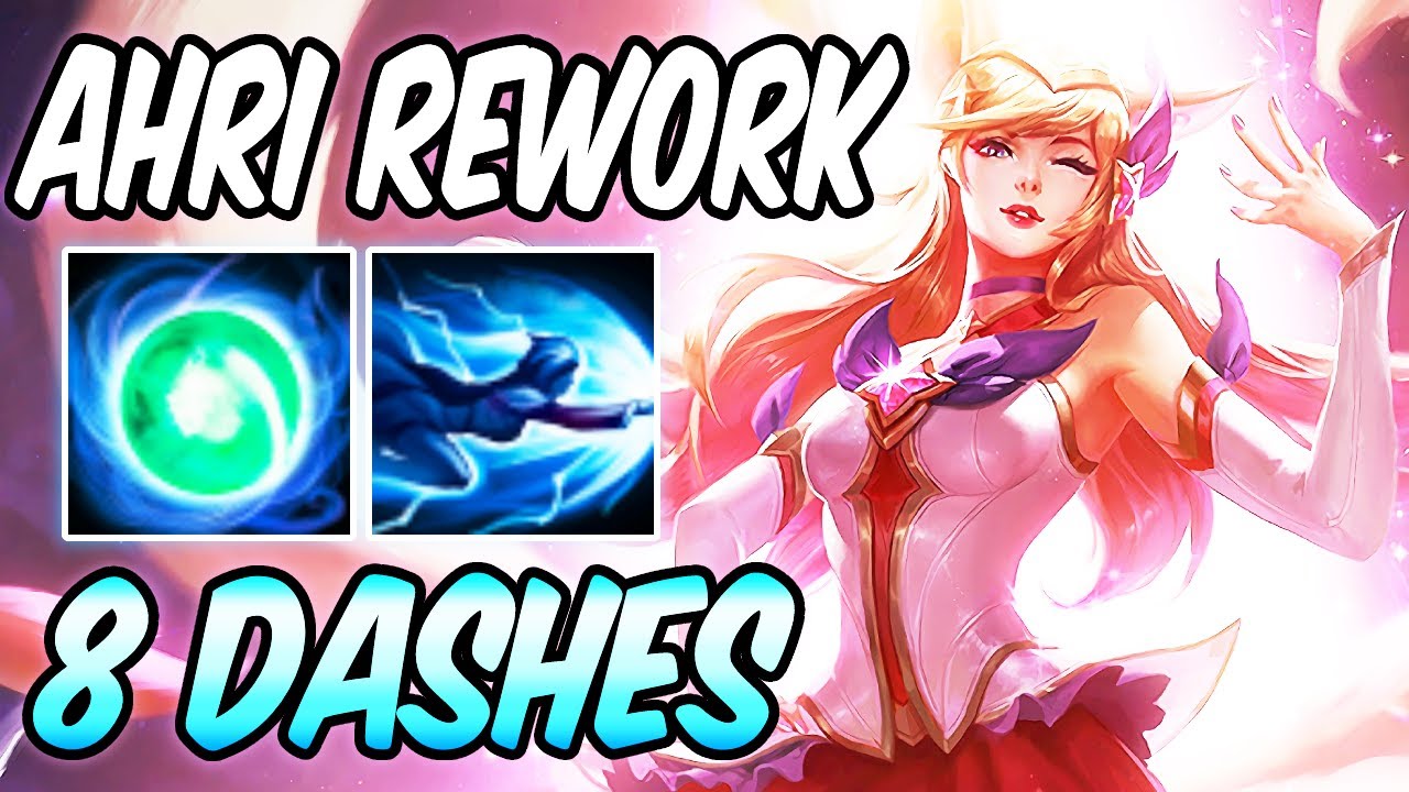 NEW AHRI REWORK 2022 - UP TO 8 ULT DASHES ! - Ahri Mid Gameplay S12 - League of Legends