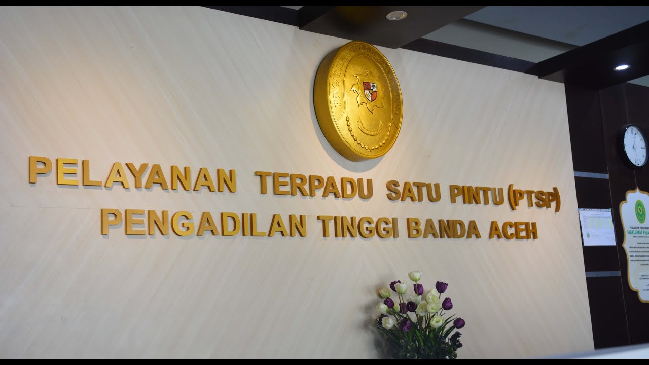 PTSP PENGADILAN TINGGI BANDA ACEH 2024